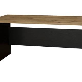 Písací stôl BÁRA SC 208 dub wotan/čierna