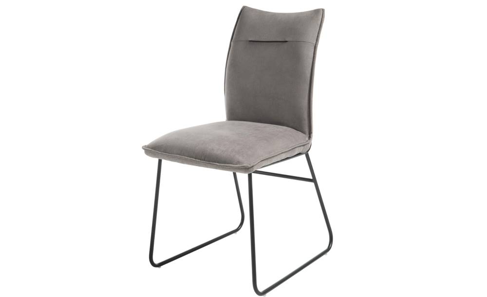 Sconto Jedálenská stolička BETTY sivá/čierna, značky Sconto
